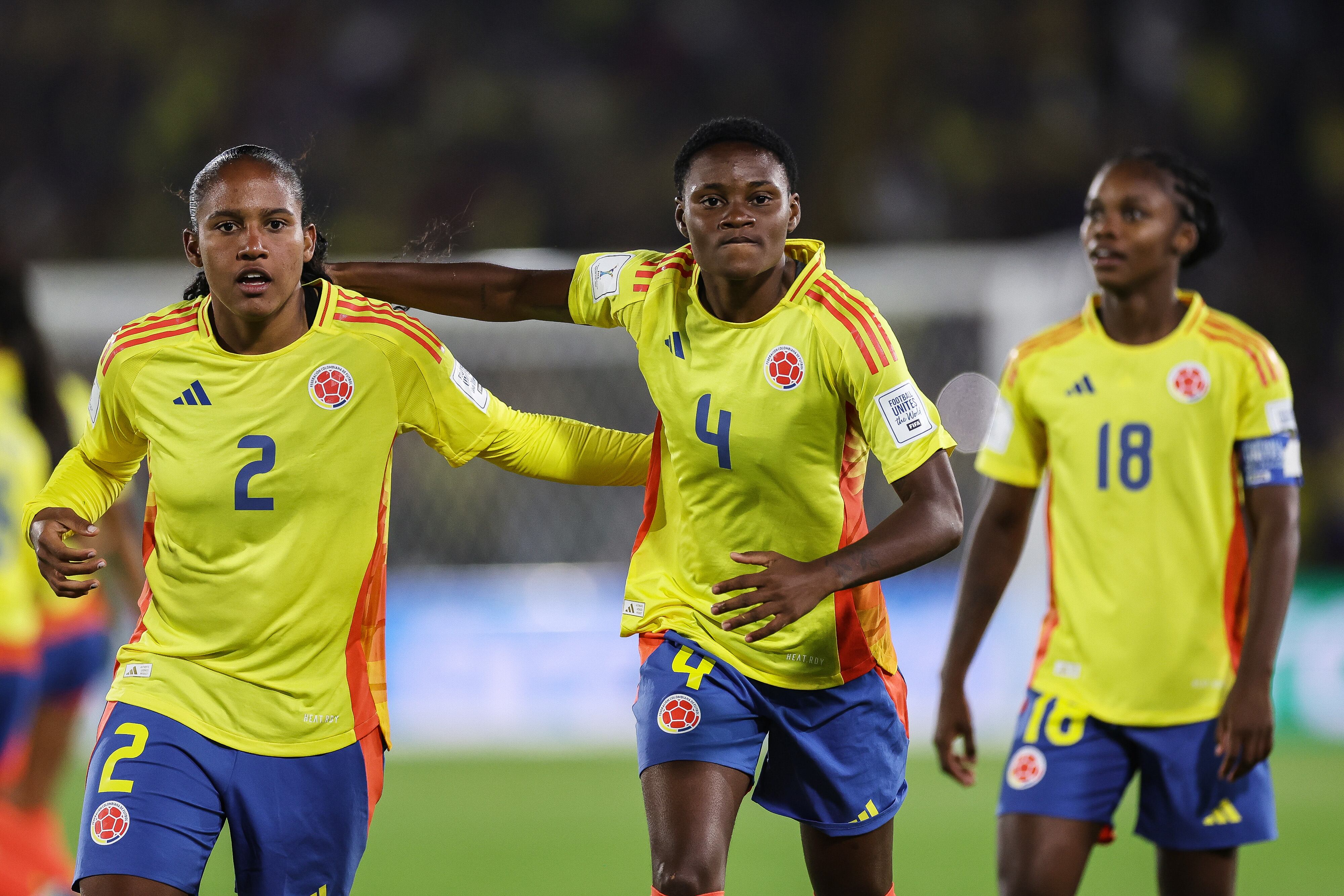 Yunaira López en la Selección Colombia femenina sub-20.  (Photo by Buda Mendes - FIFA/FIFA via Getty Images)