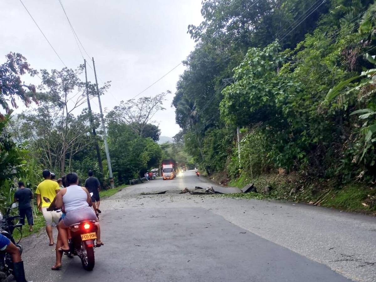Explosivo en la vía Medellín Costa Caribe era contra un camión del Ejército