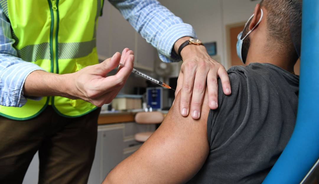 Jornada de vacunación contra la viruela del mono en París (Francia).                Foto: Getty 