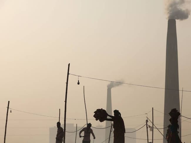 Contaminación de aire en Bangladesh.                            Foto: Getty 