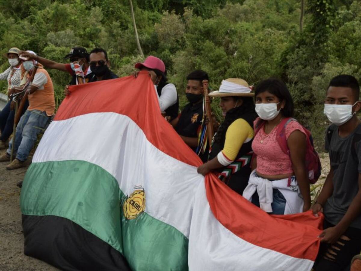 Indígenas del Huila regresan a su lugar de origen tras acuerdo con Gobierno