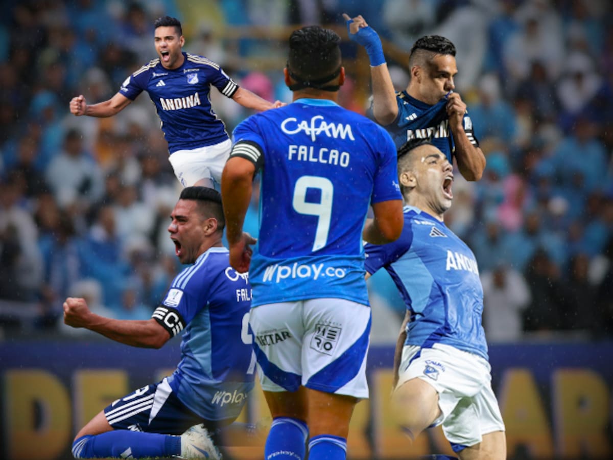 Falcao se despide de Millonarios: Estos fueron sus números con el equipo de sus amores