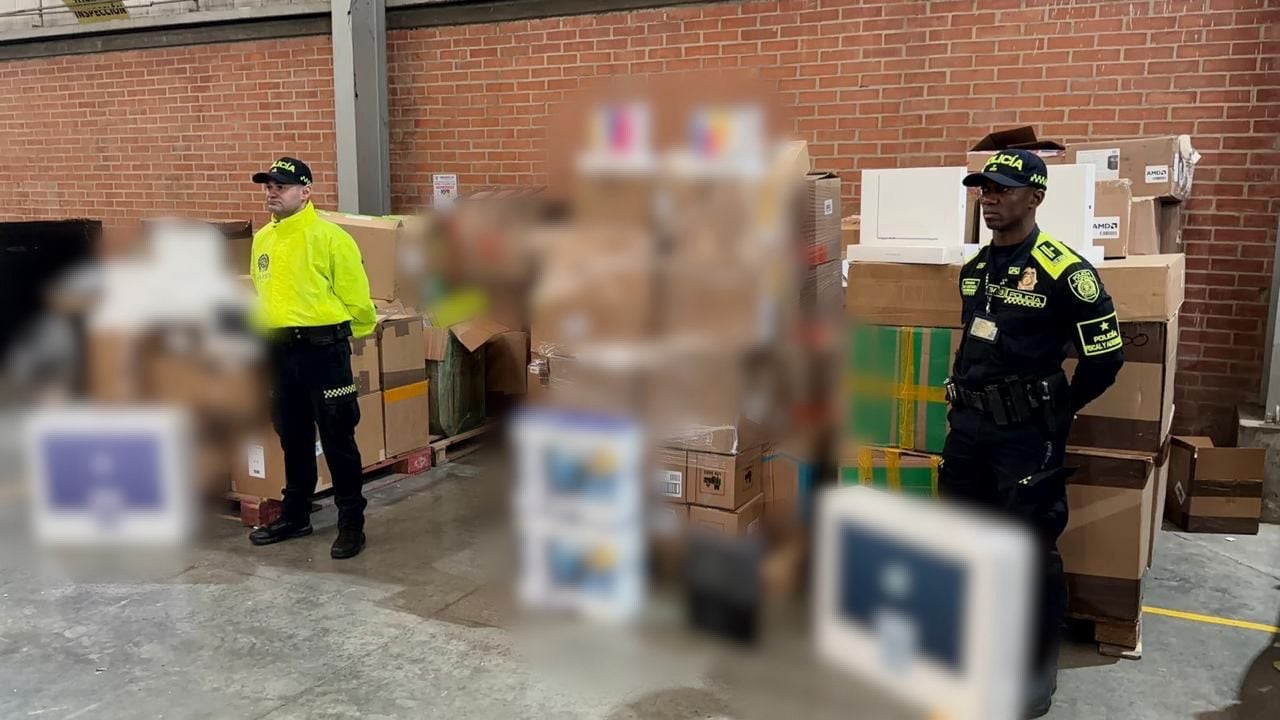 Incautan tecnología de contrabando avaluada en cerca de $6 mil millones en el sur de Cali
