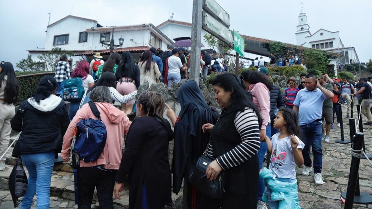 Instalan PMU en Monserrate por comienzo de Semana Santa: más de 200 funcionarios desplegados