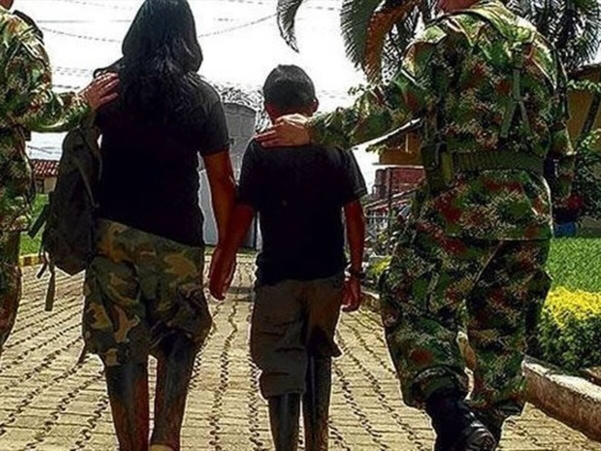 Niños desertores vuelven a sus hogares en la zona del Catatumbo