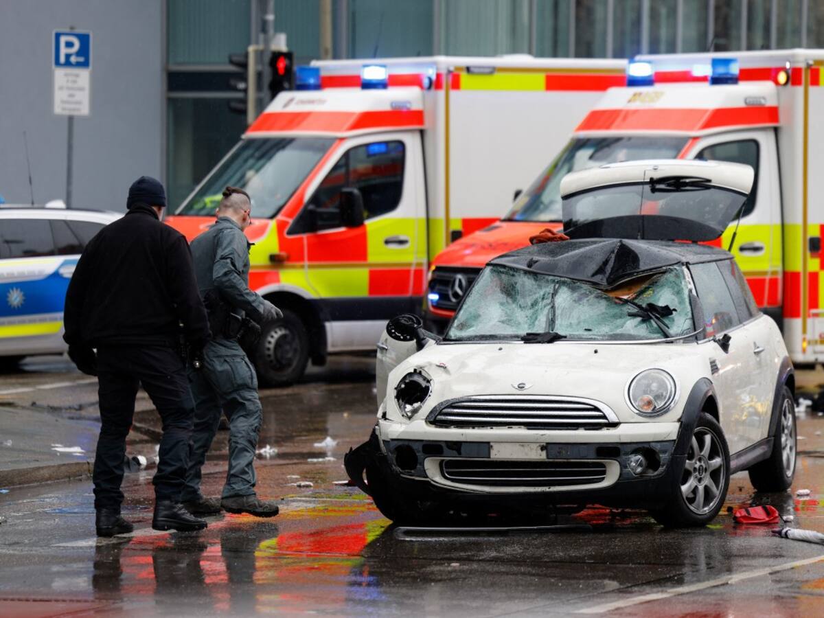 Alemania: Afgano atropelló a un grupo de manifestantes en Múnich, hay al menos 28 heridos