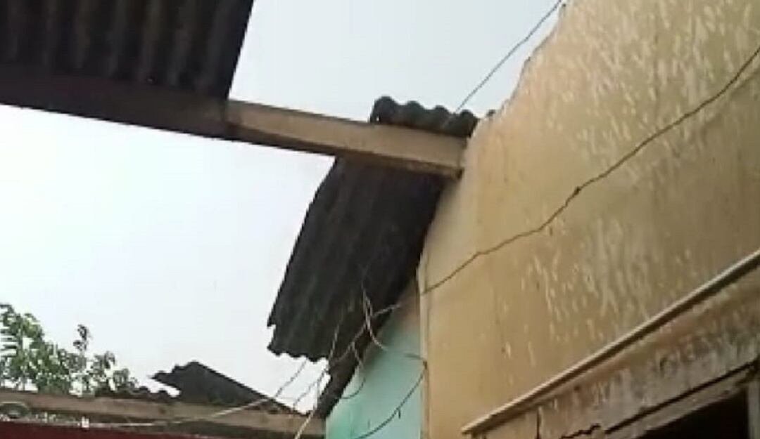 Una de las viviendas afectadas