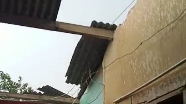 Una de las viviendas afectadas