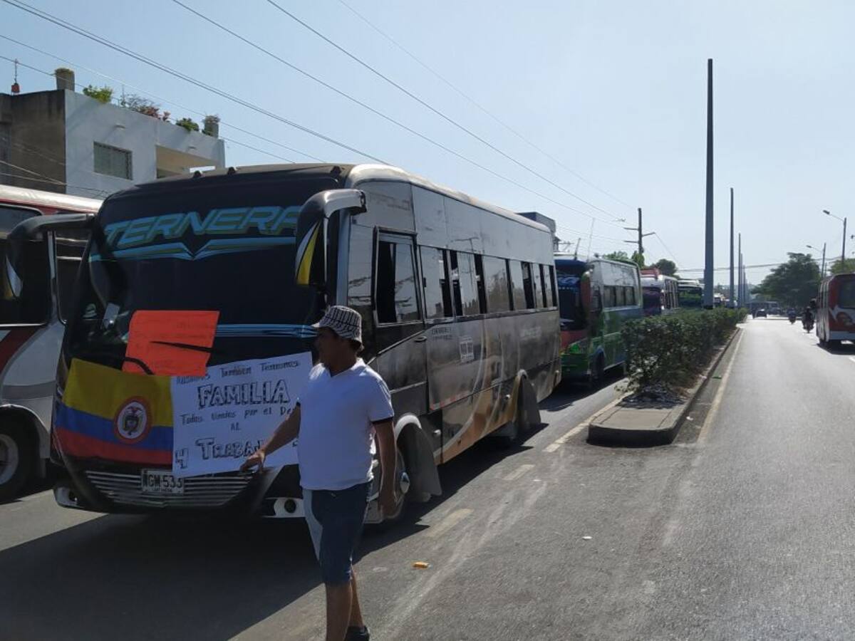 Más de 120 busetas de Olaya y Ternera en Cartagena han sido chatarrizadas
