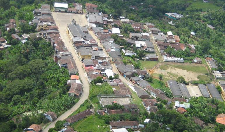 Corregimiento de Bonafont en Riosucio (Caldas)