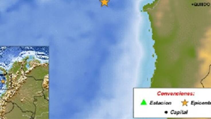 Sismo de 6.5 grados se produjo en Chocó