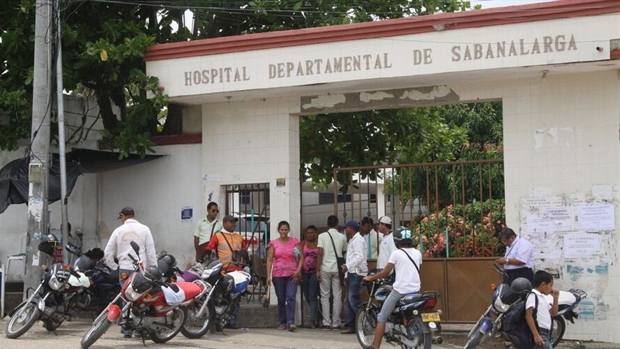 El Hospital Departamental de  Sabanalarga quedaría sin energía a raíz de una deuda cercana a los 1.200 millones de pesos.. Foto: Colprensa