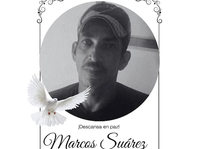 Marcos Suárez- líder social asesinado en Valdivia- foto cortesía