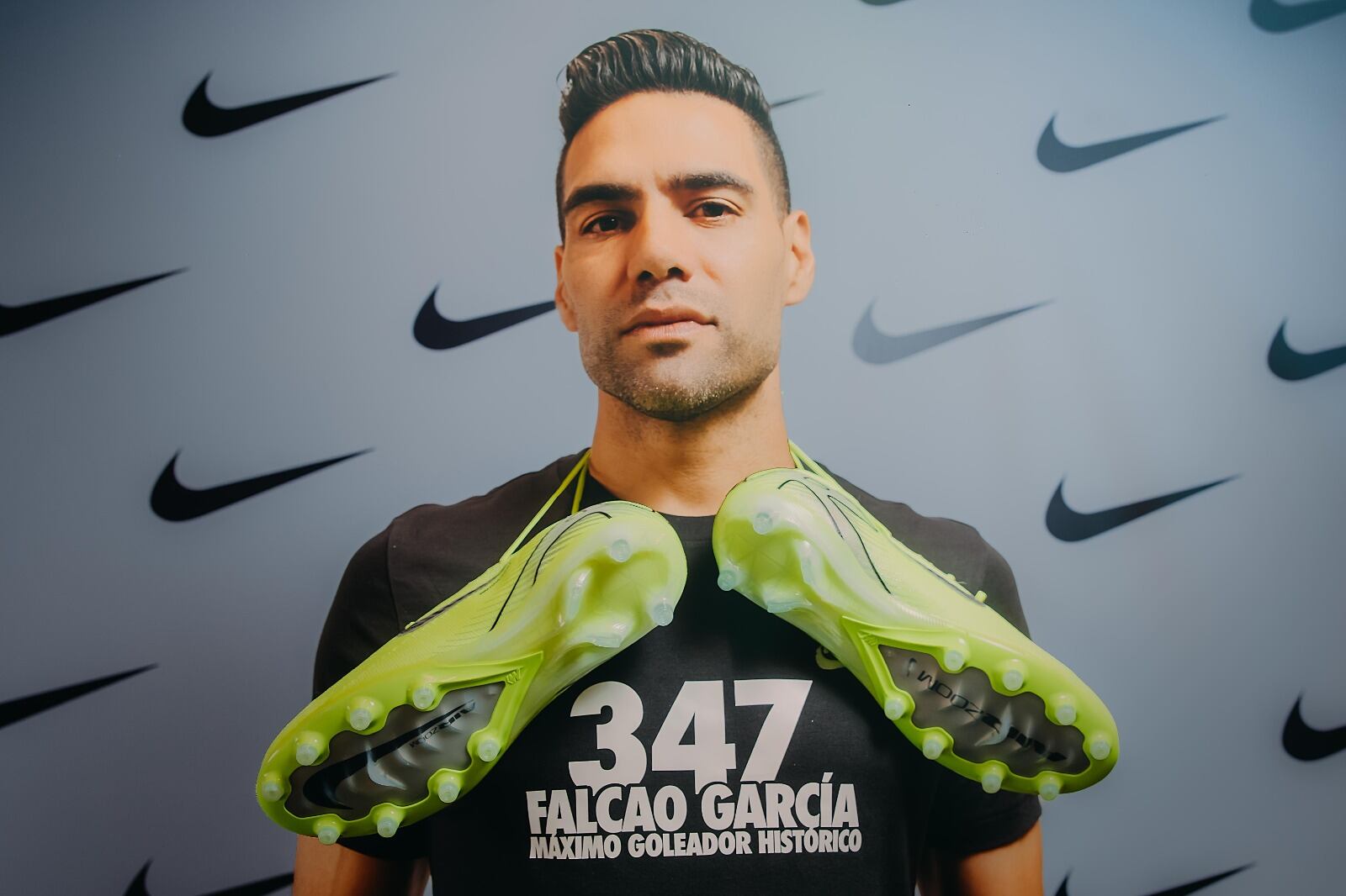 Falcao, máximo goleador colombiano de todos los tiempos / Imagen suministrada.