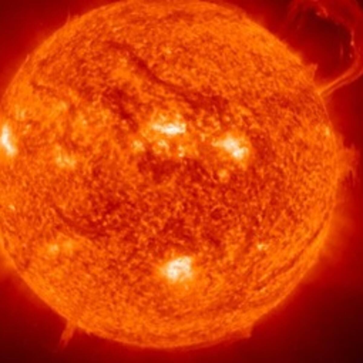 Una fuerte tormenta magnética podría afectar hoy a la Tierra