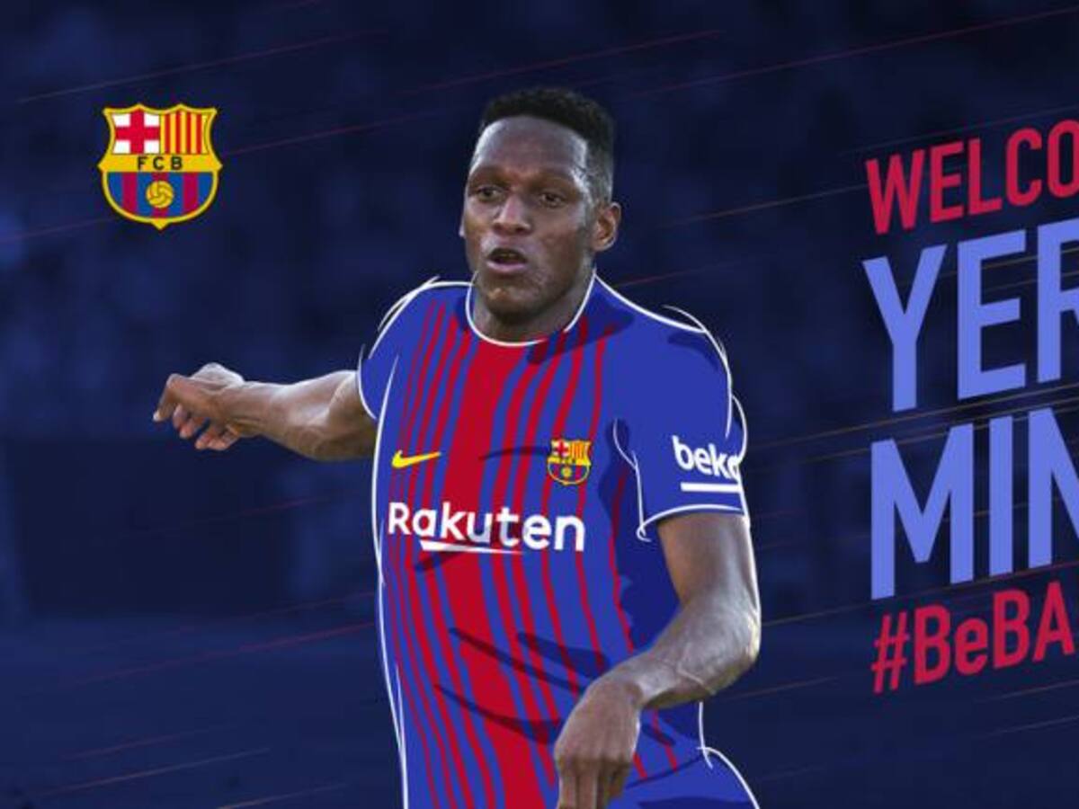 ¡Es un hecho! Se confirma la llegada de Yerry Mina al Barcelona de España