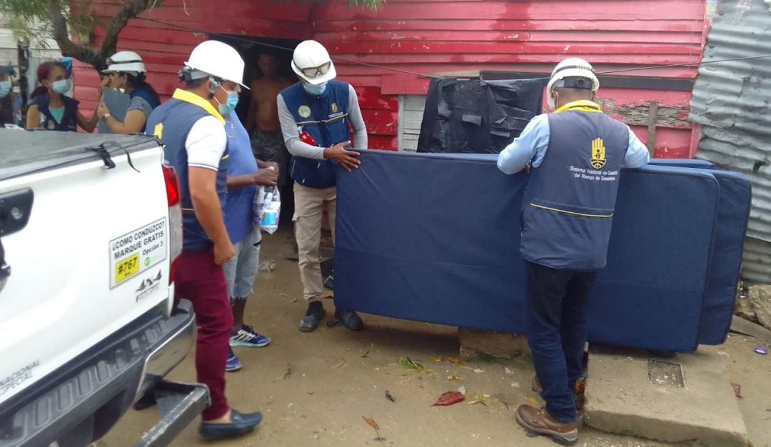 Los dos inmuebles que registraron daños están ubicados en los barrios Boston y Olaya Herrera.