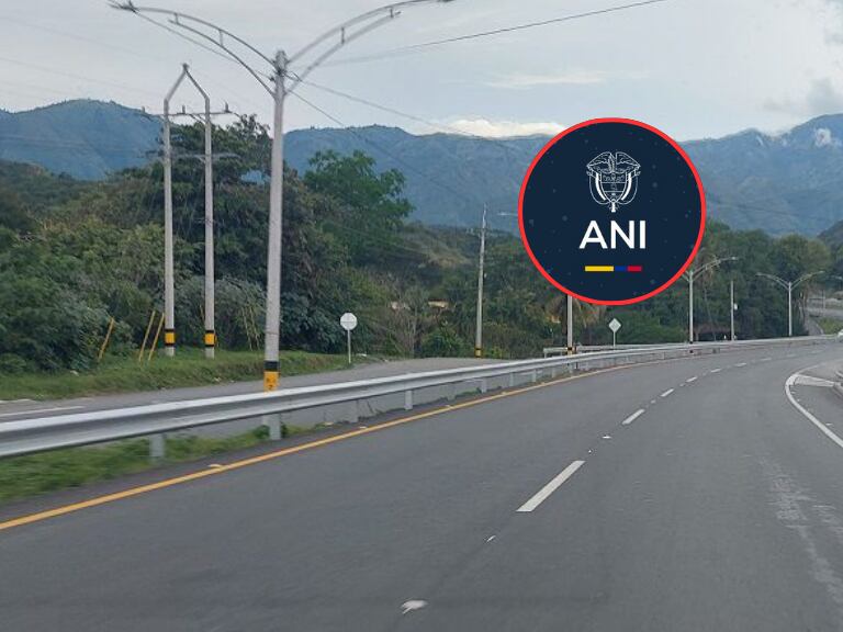 Vías 4G en Colombia (Fotos vía Caracol Radio y cuenta de X de @ANI_Colombia)