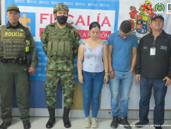 Daniela Martínez y Jonny Mejía fueron enviados a prisión en Ibagué