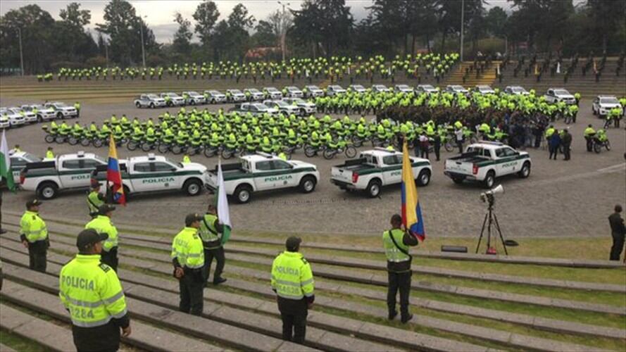Policía Nacional. Foto: Colprensa.
