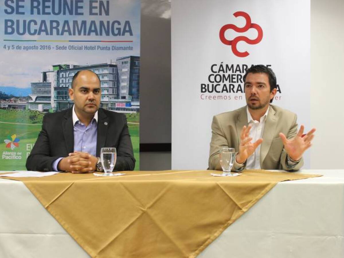 Empresarios santandereanos buscan entrar a la Alianza del Pacífico