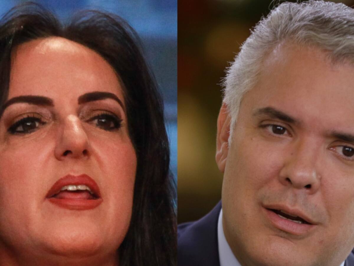María Fernanda Cabal califica como mamerto al presidente Iván Duque
