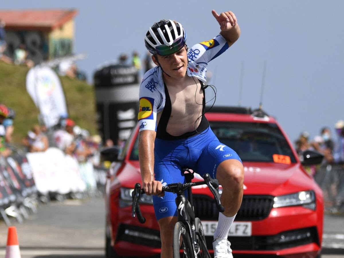 Evenepoel ganó la tercera etapa y es nuevo líder de la Vuelta a Burgos
