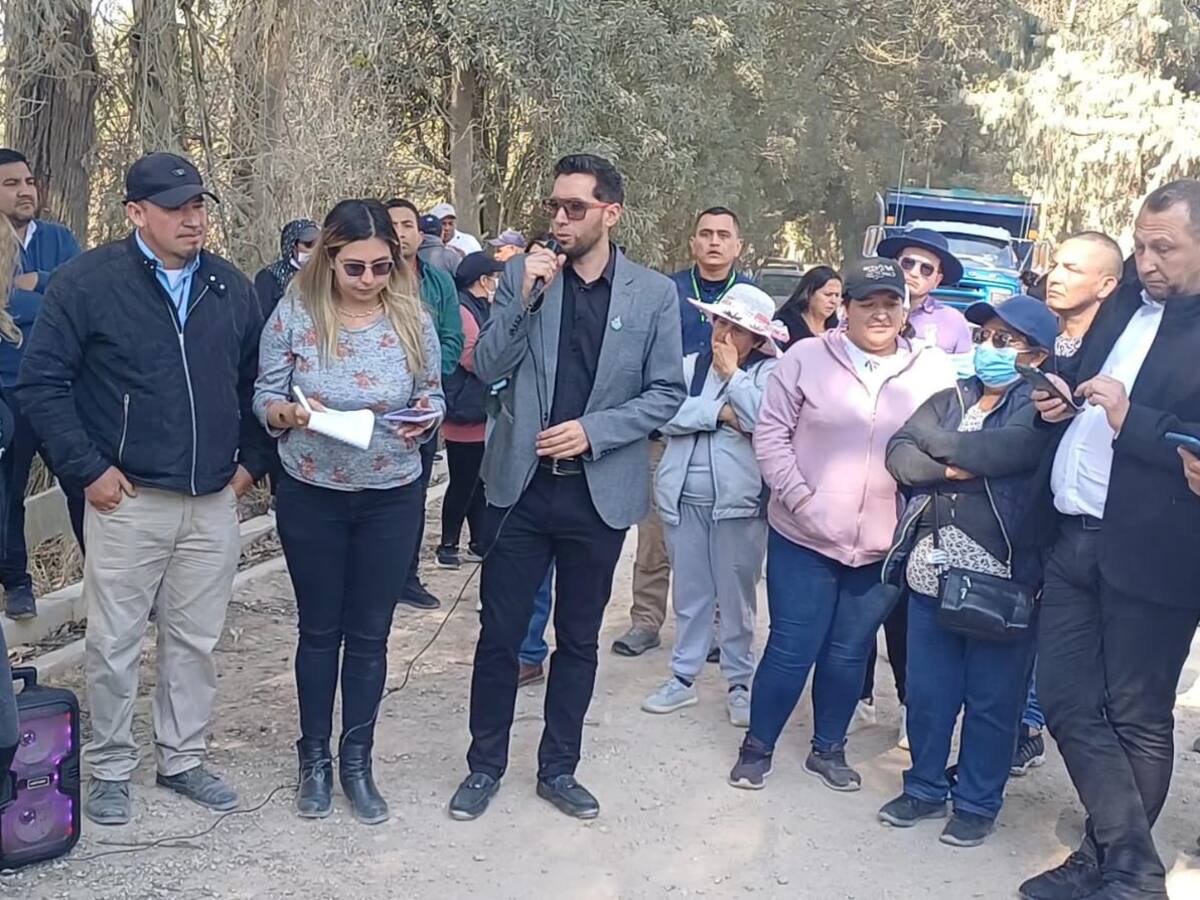 Se cumplen 6 meses de diálogos entre los habitantes de la vereda de Pirgua y la alcaldía