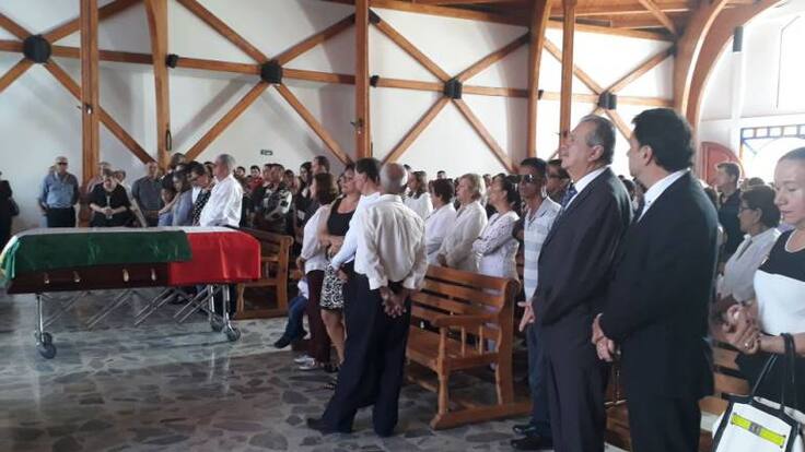 En iglesia Espíritu Santo dieron el último adiós a la ex alcaldesa de Armenia