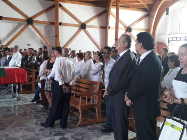 En iglesia Espíritu Santo dieron el último adiós a la ex alcaldesa de Armenia
