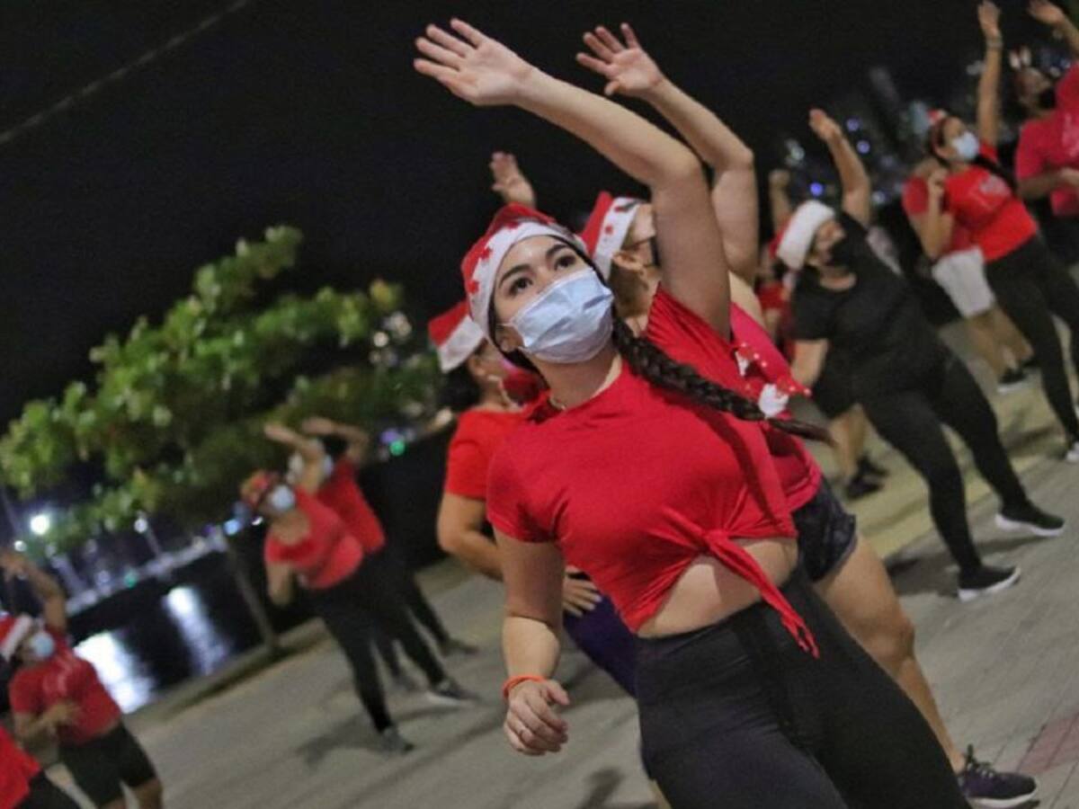 Comenzó la ‘Ruta Navideña’ del IDER con recreación y actividades físicas