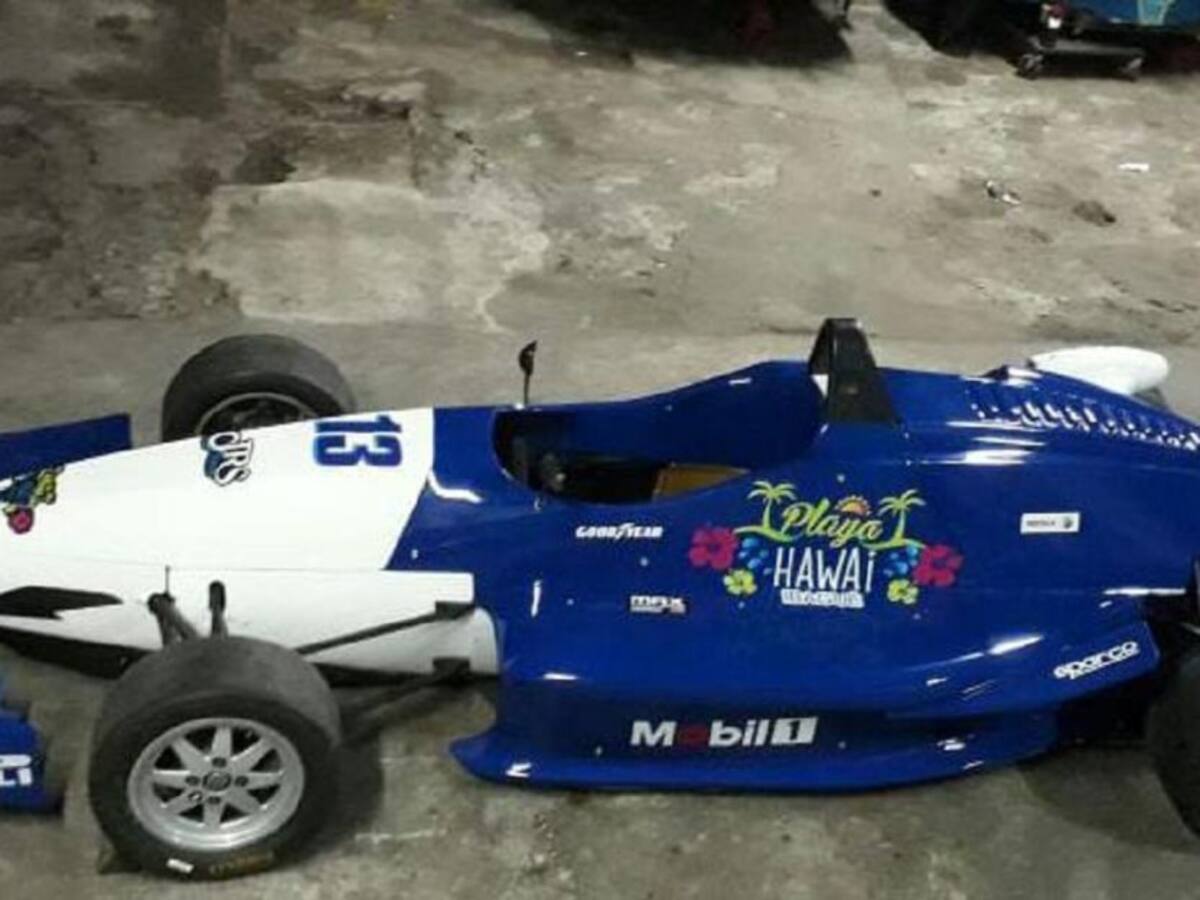 Polémica en Ibagué tras la inmovilización de un vehículo de fórmula 3