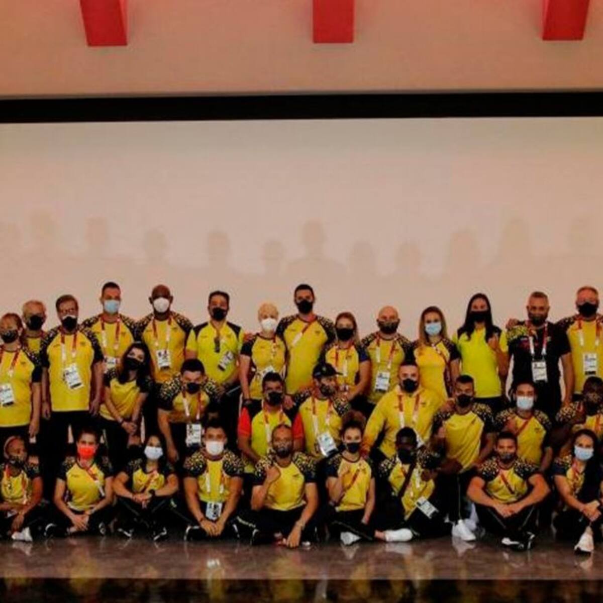 Así celebró Colombia el 20 de julio en la Villa Olímpica de Tokio