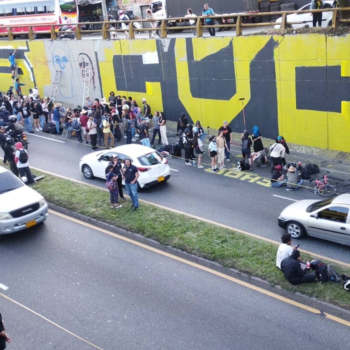 Mural sobre La Escombrera cumple con los parámetros establecidos: promotores