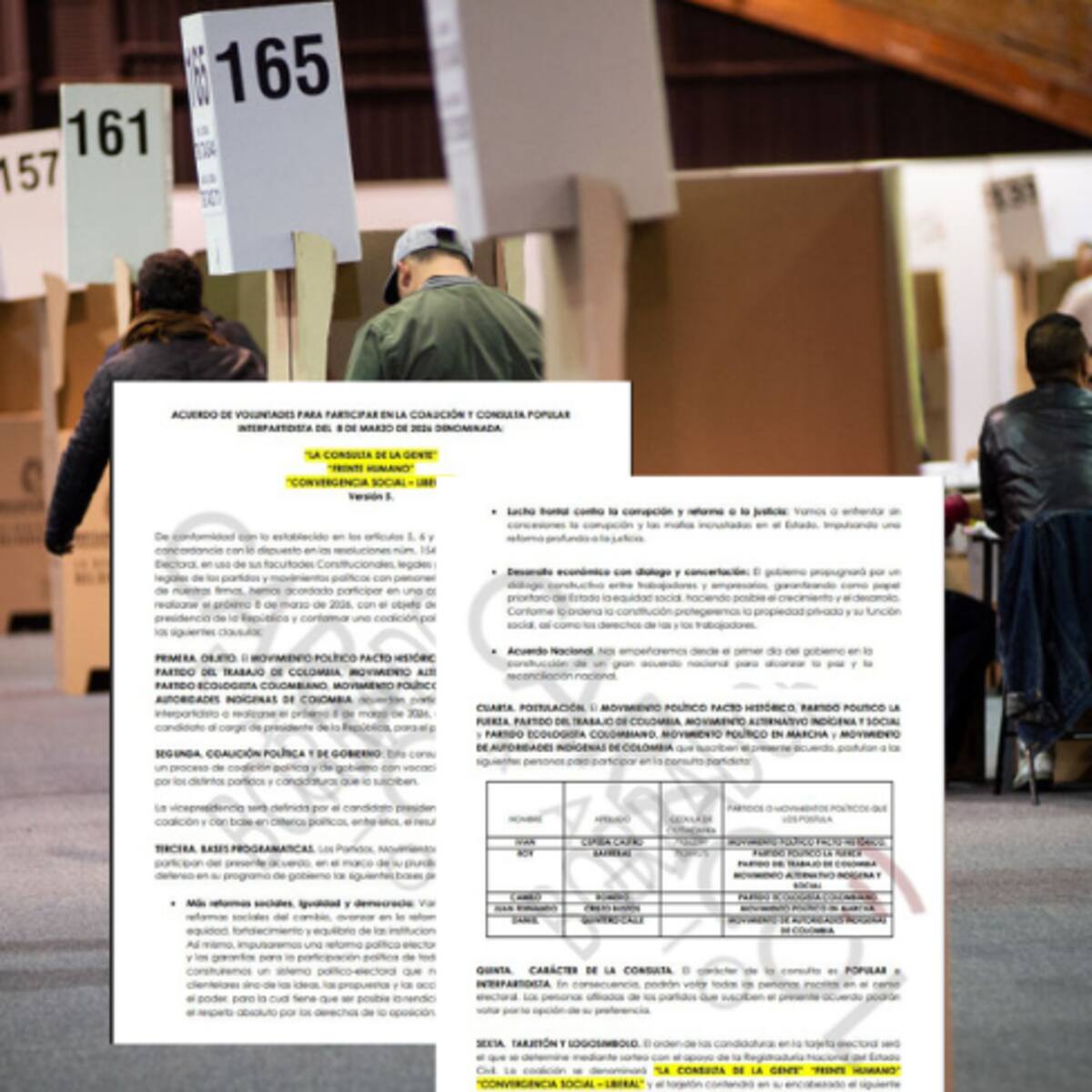 Este es el acuerdo que habrían pactado los precandidatos presidenciales del Frente por la Vida