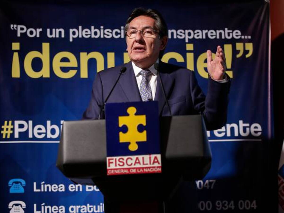 Fiscal general anunció más resultados en caso de Juegos Nacionales de Ibagué