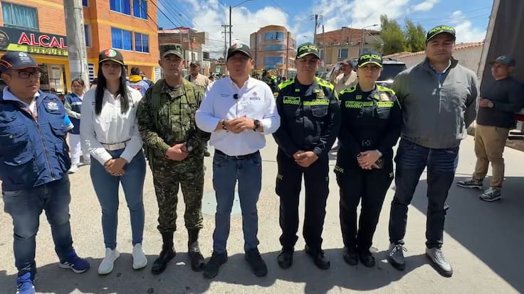 Carlos Amaya: «No vamos a permitir que vengan a generar zozobra» tras la volqueta en Tunja