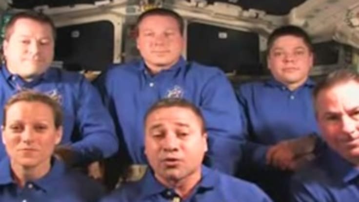 Desde el espacio se habló de Colombia