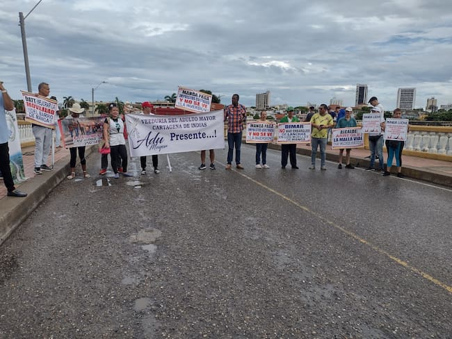 Manga se unió a jornada de protestas contra Alcalde de Cartagena