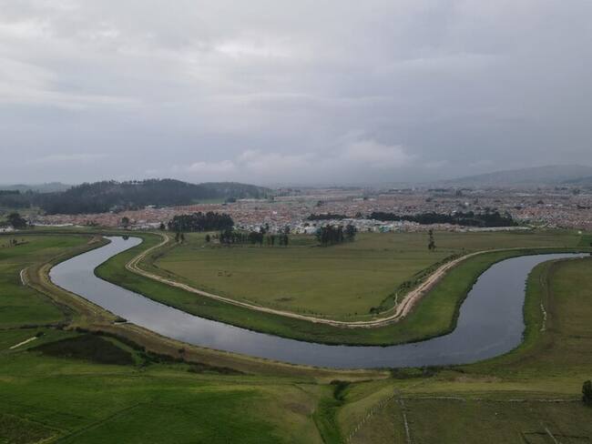Imagen de referencia del río Bogotá. Cortesía.