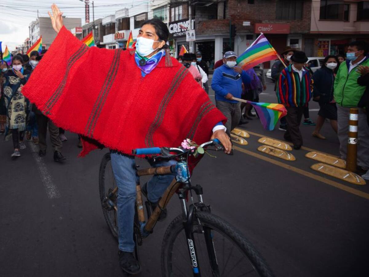 Marcha indígena llega a Quito entre denuncias de fraude electoral