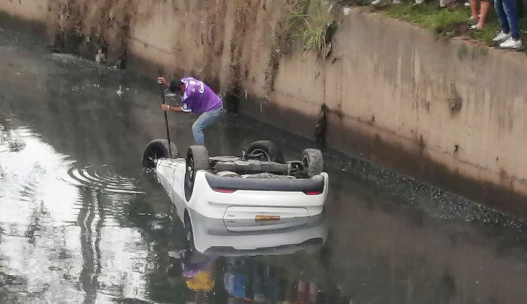 Accidente en el oriente de Cali