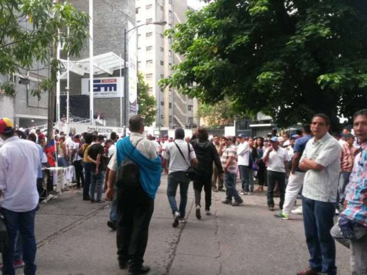 Oposición venezolana ya está en las calles para la marcha del 1-S