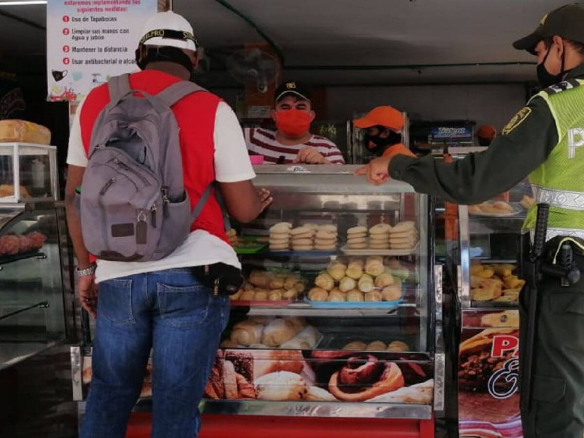 Avanza verificación de medidas sanitarias en establecimientos de Cartagena