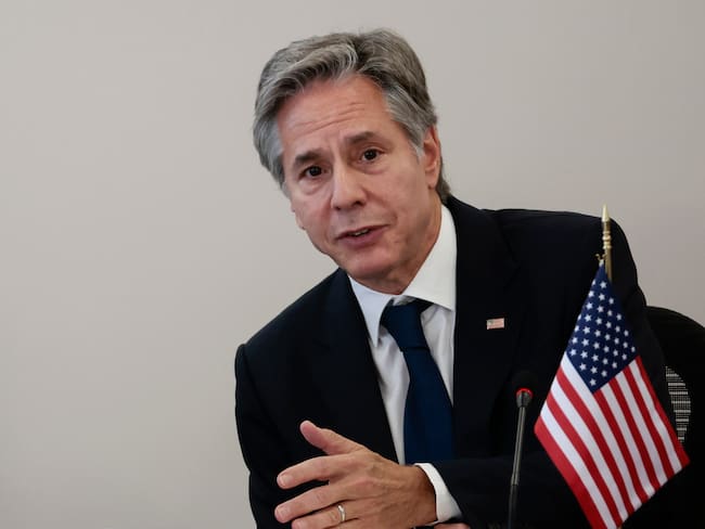 El secretario de Estado, Antony Blinken. EFE/José Méndez