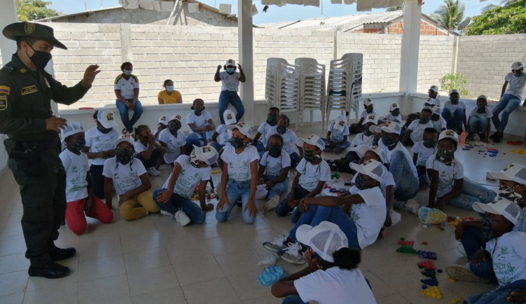 Las actividades lúdicas con niños se han desarrollado en los corregimientos de Arroyo Grande y Arroyo de las Canoas
