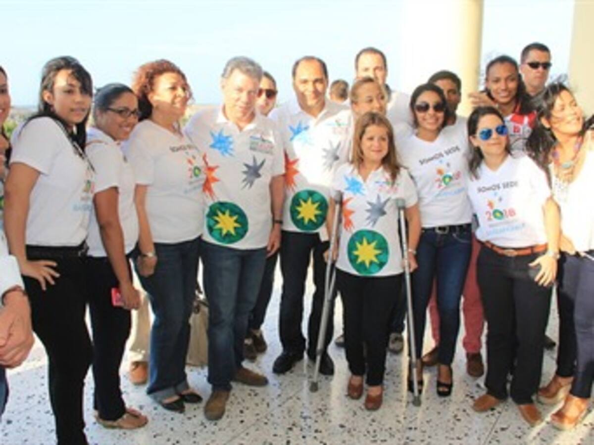 Pese a advertencia de la Procuraduría Santos estuvo en Barranquilla
