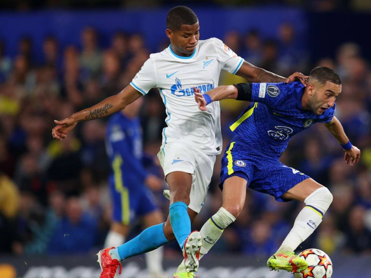 Wilmar Barrios cae con Zenit en estreno ante el campeón Chelsea