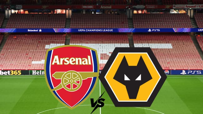 Partido EN VIVO por Premier League: Arsenal vs Wolves sígalo gratis con Yerson Mosquera y Jhon Arias