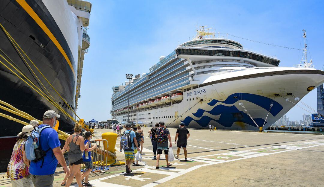 La ciudad recibió 137.856 visitantes, entre pasajeros y tripulantes